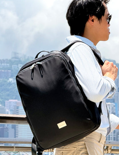 QUNOVAH® Lumos Laptop Backpack (Serene Black)